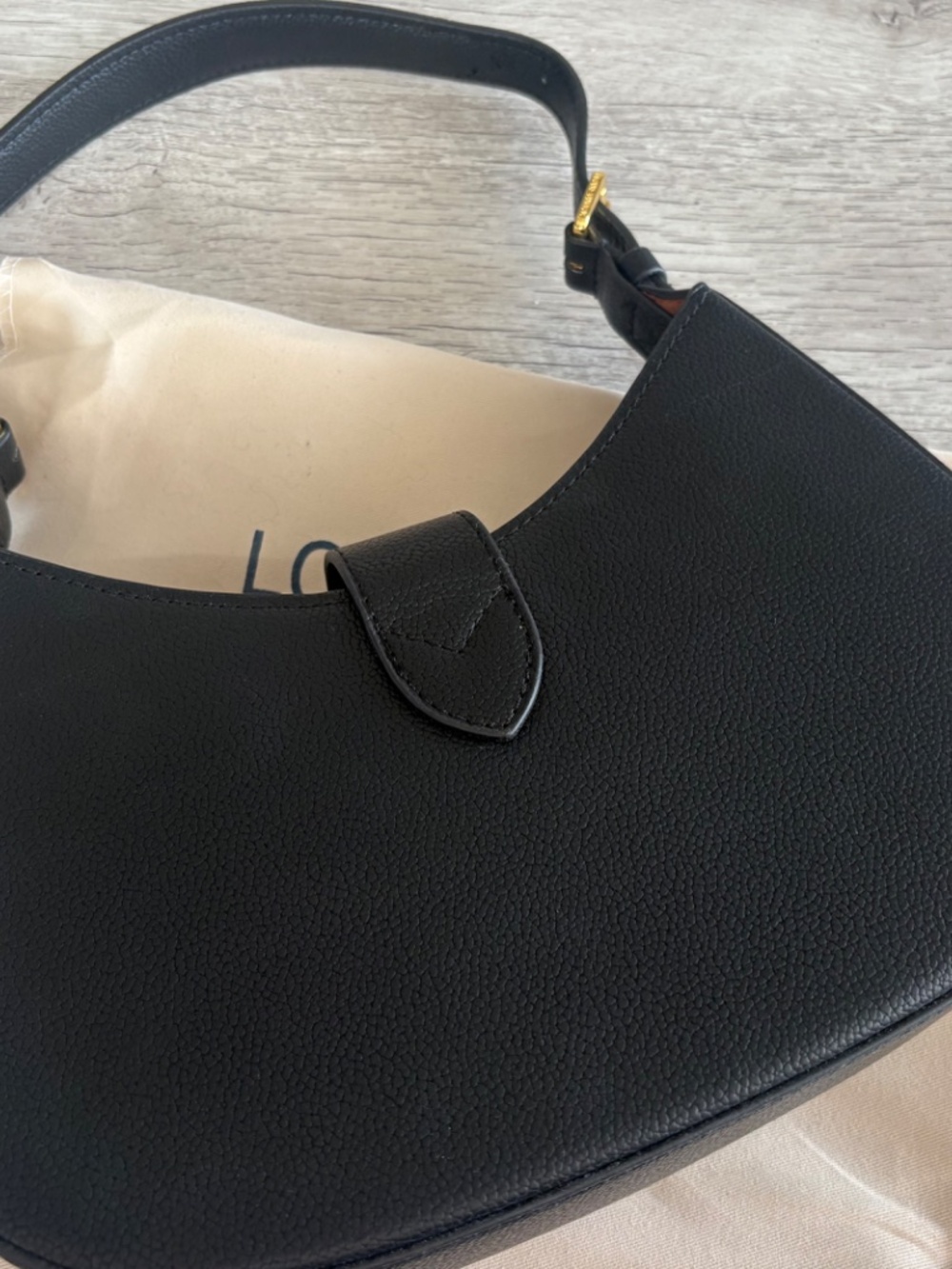 Black Shoulder Bag - Picture 3 of 3